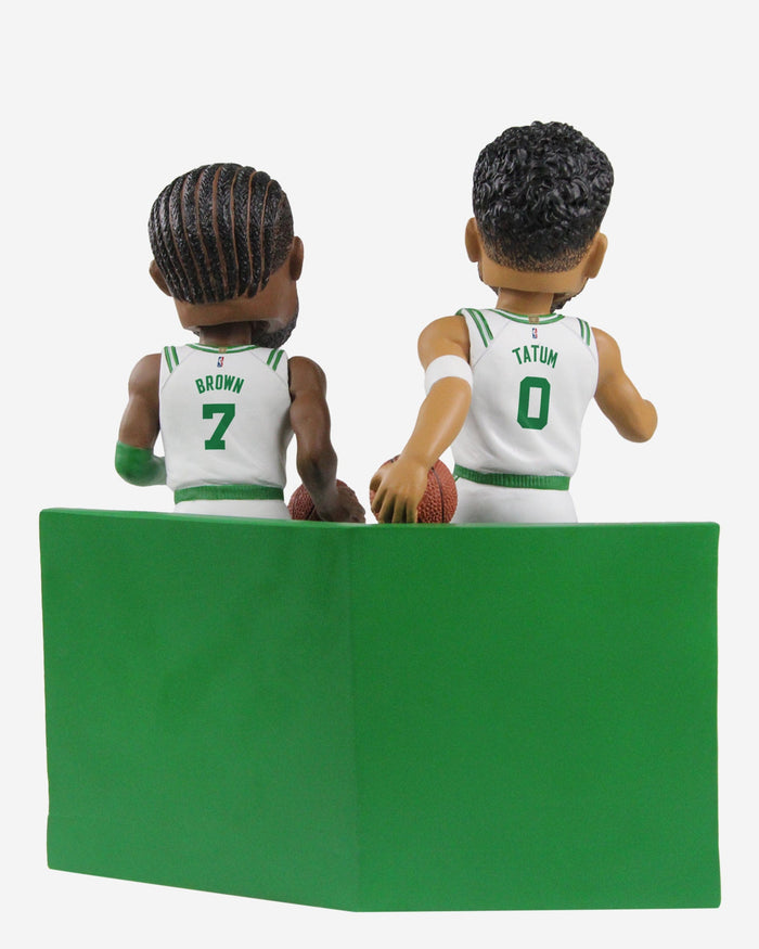 Jayson Tatum & Jaylen Brown Boston Celtics Bobblemate Dual Bobblehead FOCO - FOCO.com