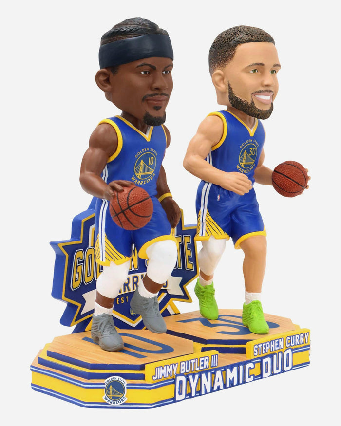 Steph Curry & Jimmy Butler Golden State Warriors Bobblemate Dual Bobblehead FOCO - FOCO.com