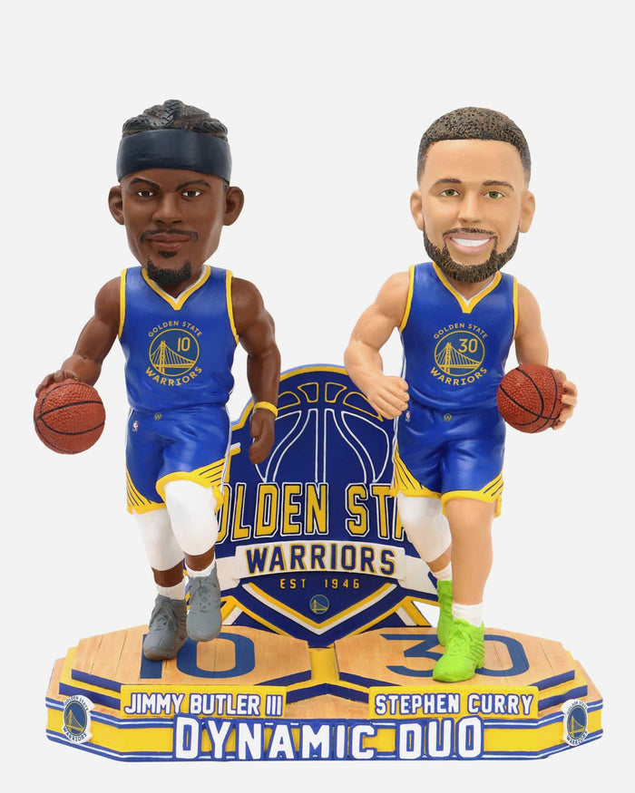 Steph Curry & Jimmy Butler Golden State Warriors Bobblemate Dual Bobblehead FOCO - FOCO.com
