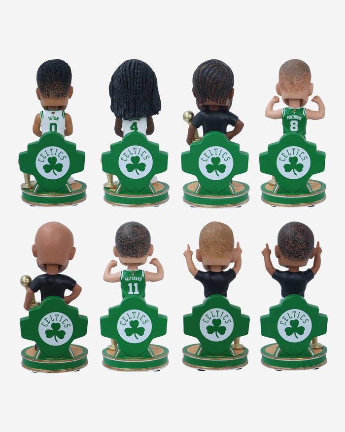 Boston Celtics 2024 NBA Champions Mini Bobblehead Boxed Set FOCO - FOCO.com