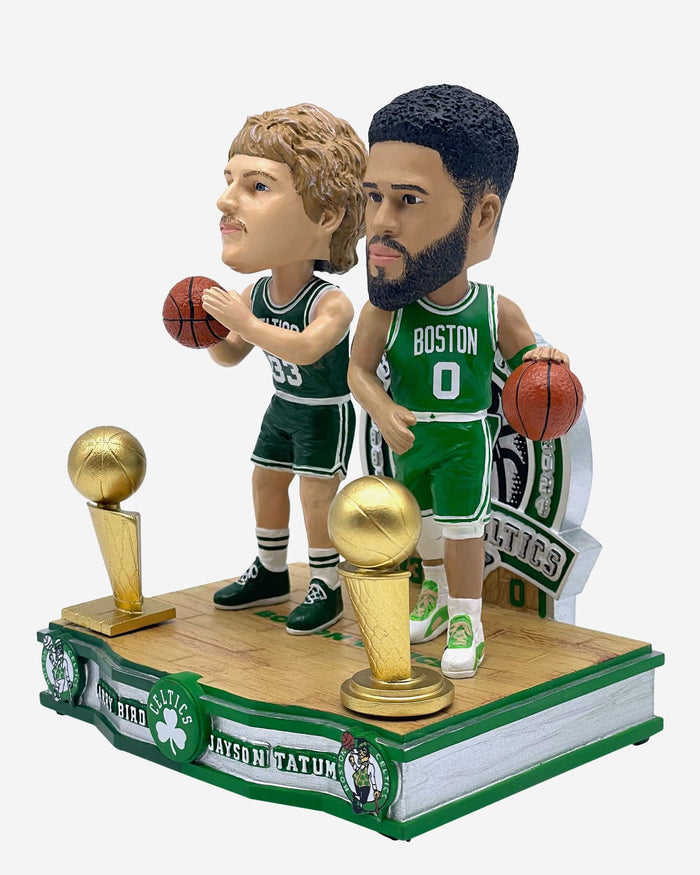 Larry Bird & Jayson Tatum Boston Celtics NBA Champions Then and Now Bobblehead FOCO - FOCO.com