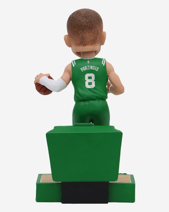 Kristaps Porzingis Boston Celtics Next Stop Bobblehead FOCO - FOCO.com