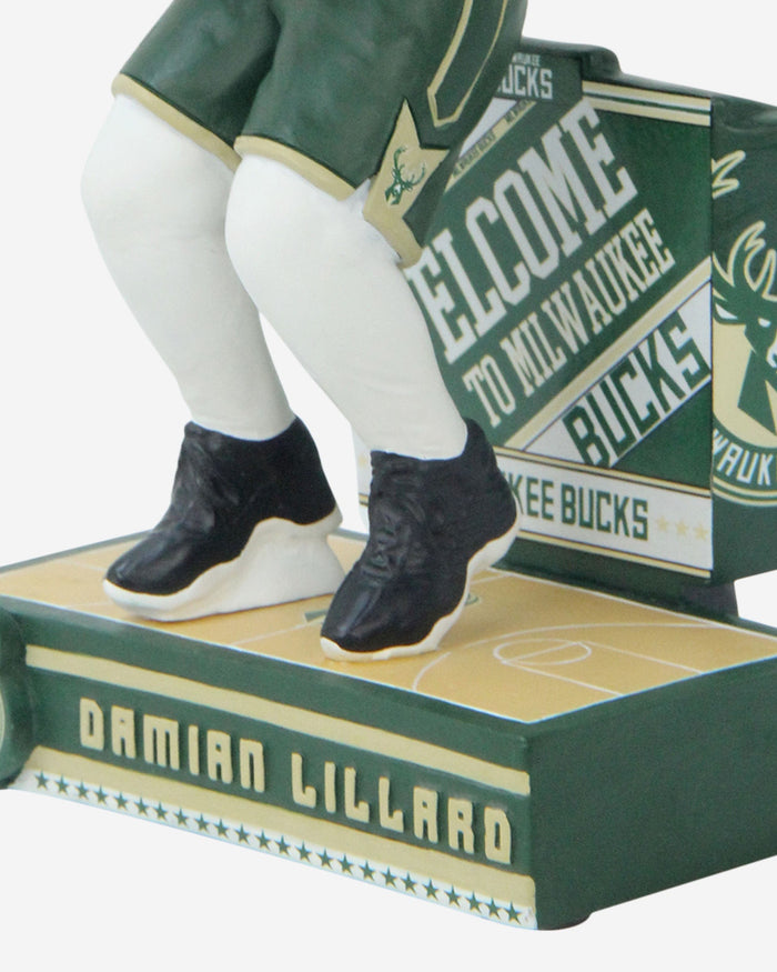 Damian Lillard Milwaukee Bucks Next Stop Bobblehead FOCO - FOCO.com