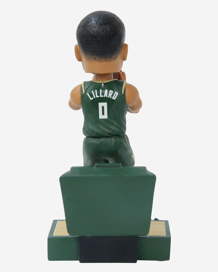 Damian Lillard Milwaukee Bucks Next Stop Bobblehead FOCO - FOCO.com