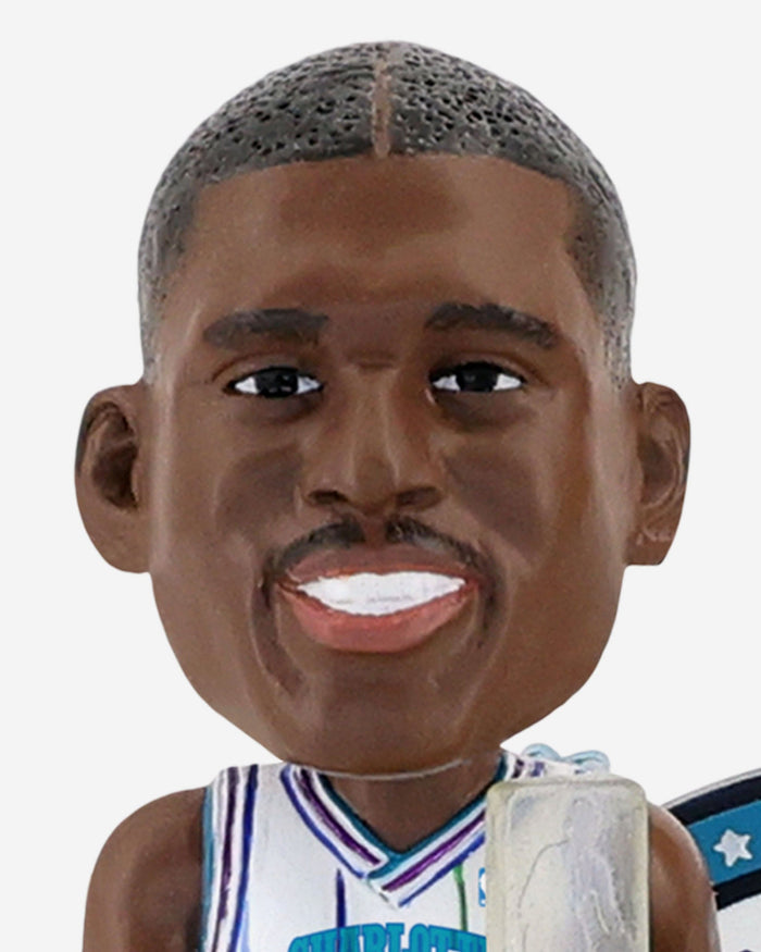 Larry Johnson & LaMelo Ball Charlotte Hornets 1992 & 2021 Rookie of the Year Dual Bobblehead FOCO - FOCO.com