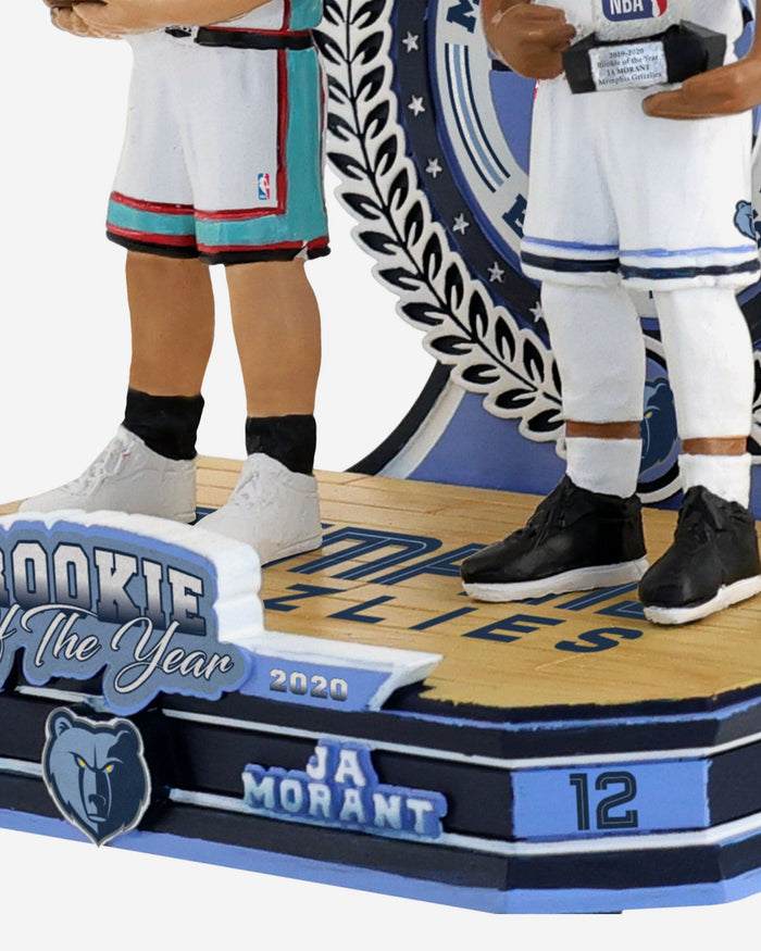 Pau Gasol & Ja Morant Memphis Grizzlies Rookie of the Year Then and Now Bobblehead FOCO - FOCO.com