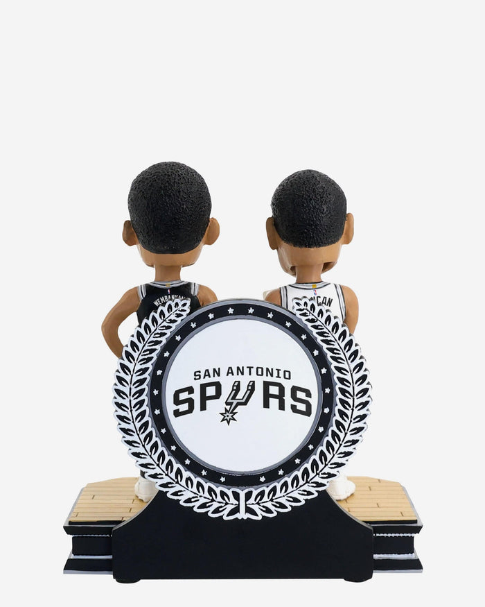 Tim Duncan & Victor Wembanyama San Antonio Spurs Rookie of the Year Then and Now Bobblehead FOCO - FOCO.com