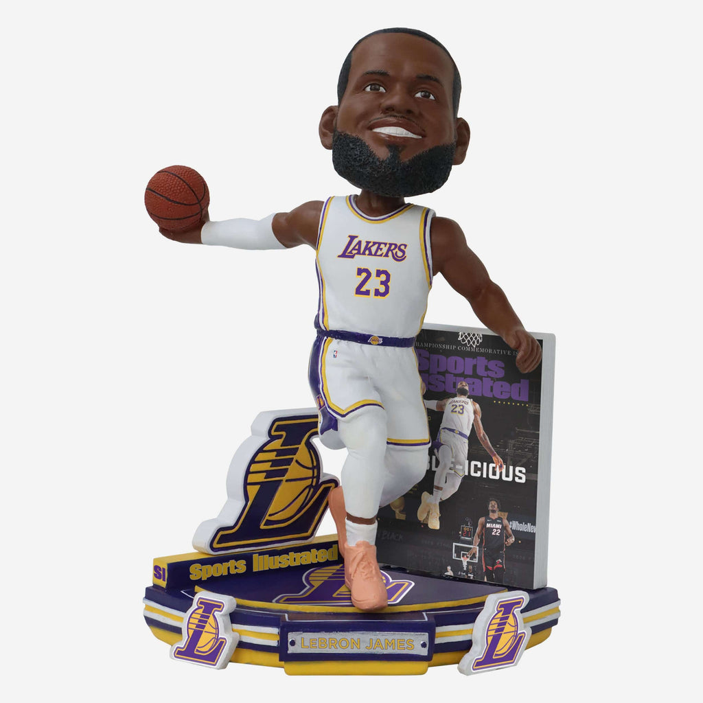 LeBron James Los Angeles Lakers Bubble-icious Sports Illustrated Cover Bobblehead FOCO - FOCO.com