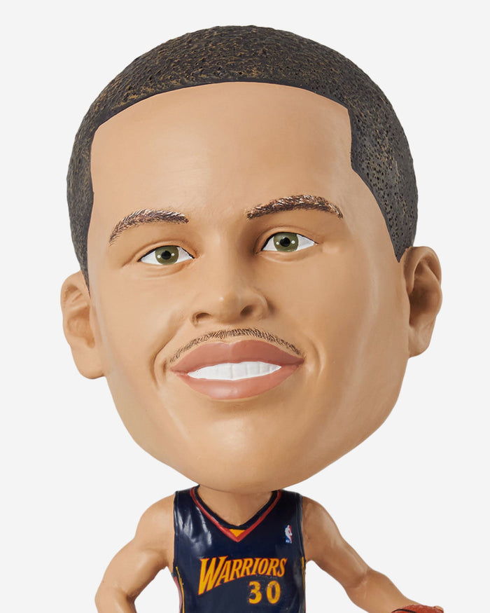 Steph Curry Golden State Warriors Retro Jersey Variant Bighead Bobblehead FOCO - FOCO.com