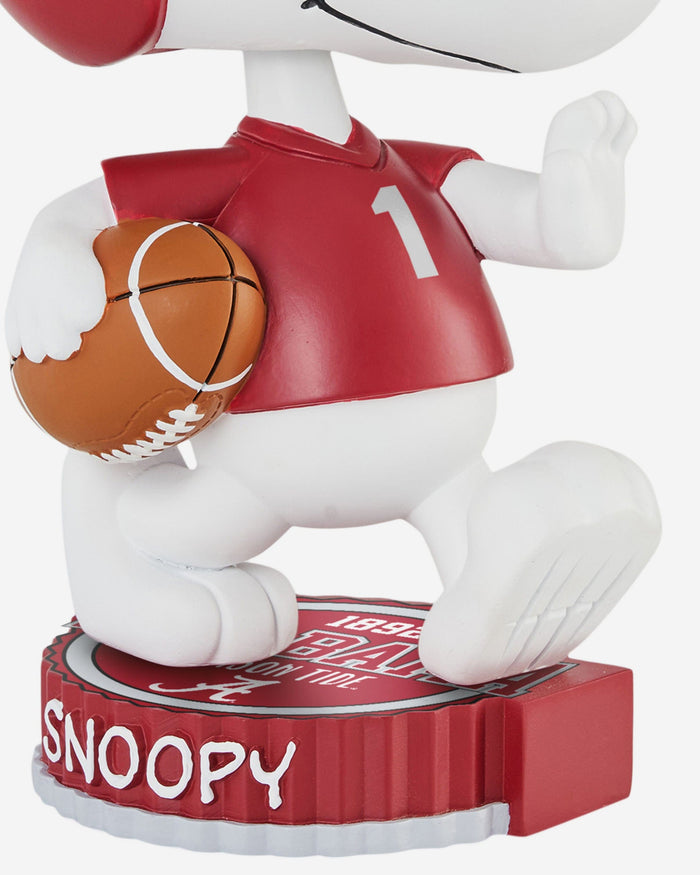 Alabama Crimson Tide Snoopy Peanuts Bighead Bobblehead FOCO - FOCO.com