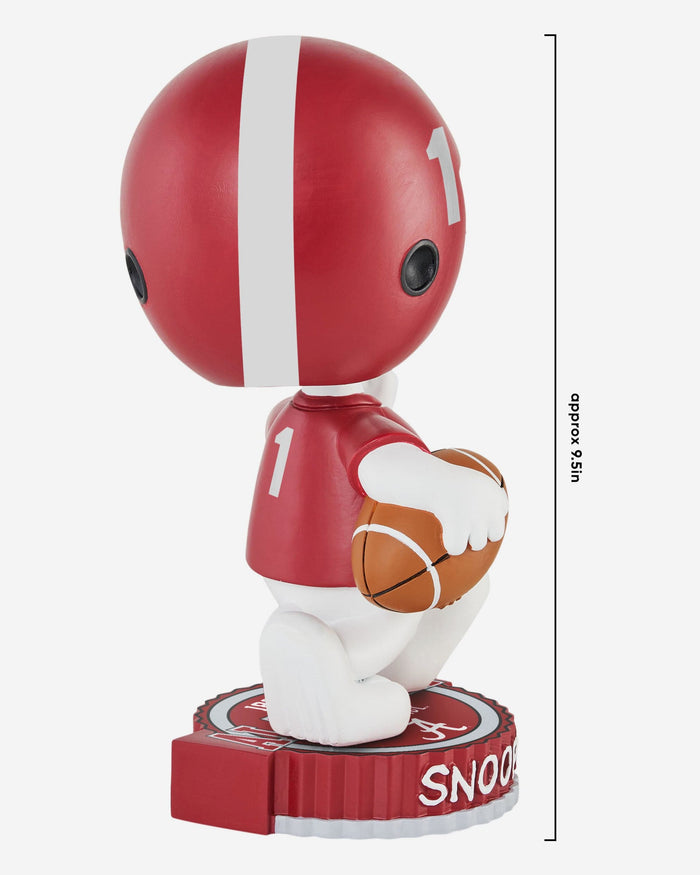 Alabama Crimson Tide Snoopy Peanuts Bighead Bobblehead FOCO - FOCO.com