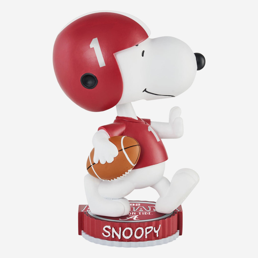 Alabama Crimson Tide Snoopy Peanuts Bighead Bobblehead FOCO - FOCO.com