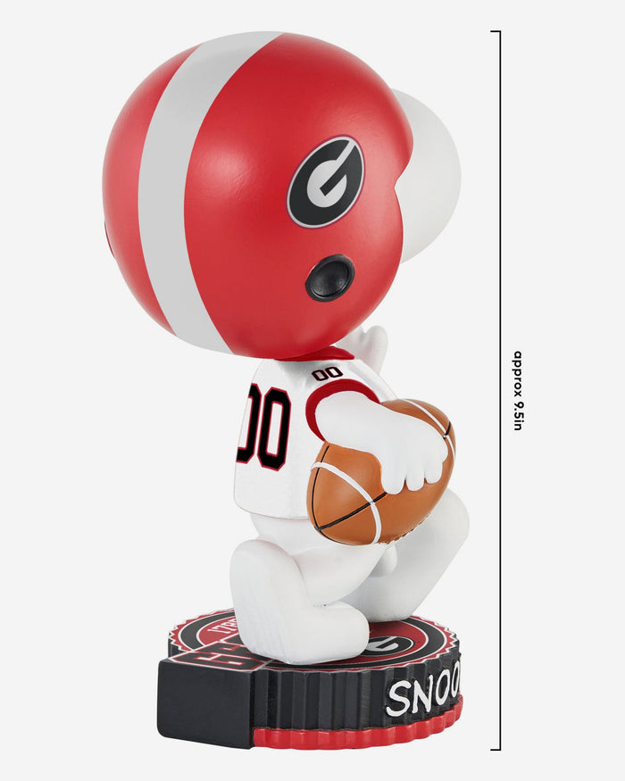 Georgia Bulldogs Snoopy Peanuts Bighead Bobblehead FOCO - FOCO.com