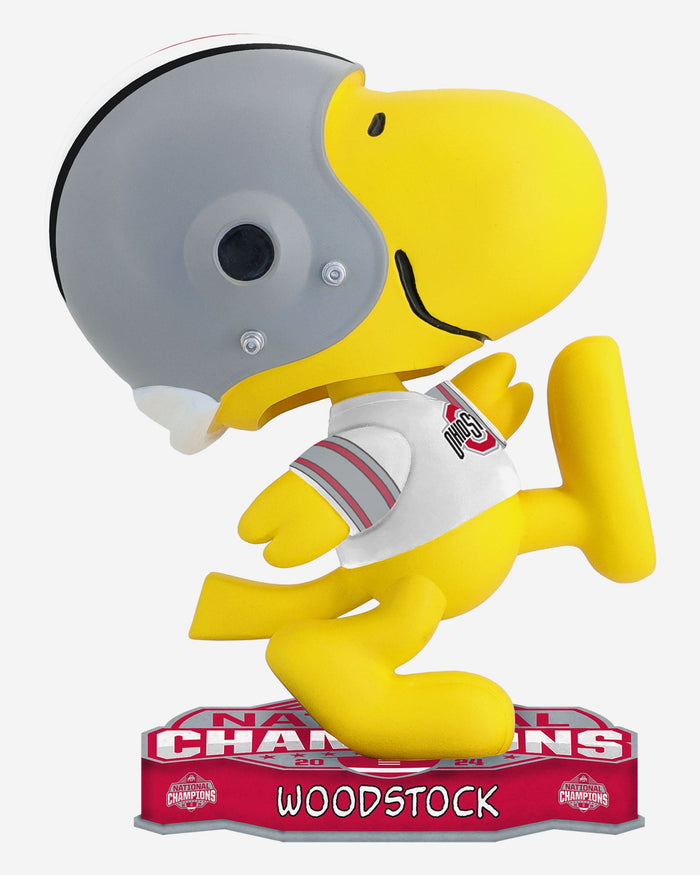 Ohio State Buckeyes 2024 Football National Champions Woodstock Peanuts Bighead Bobblehead FOCO - FOCO.com