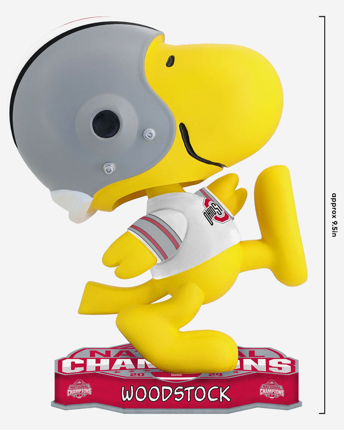 Ohio State Buckeyes 2024 Football National Champions Woodstock Peanuts Bighead Bobblehead FOCO - FOCO.com