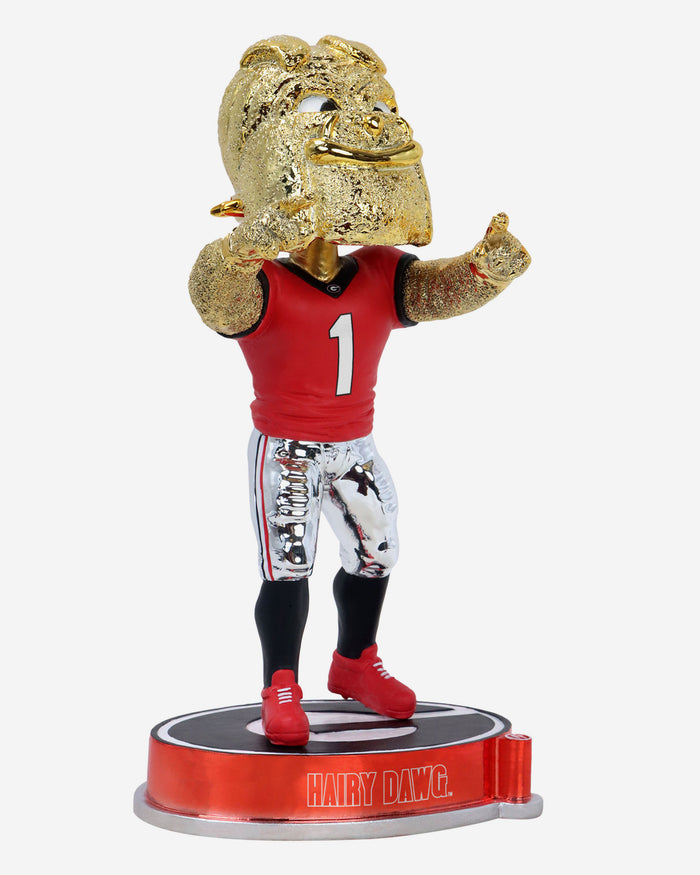 Hairy Dawg Georgia Bulldogs Electroplated Mascot Bobblehead FOCO - FOCO.com