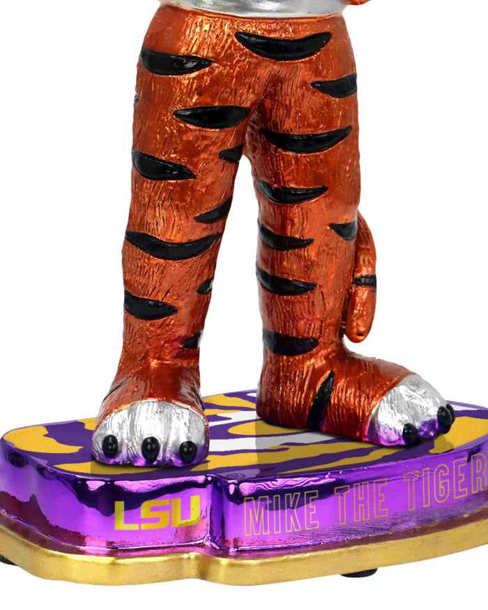 Mike the Tiger LSU Tigers Electroplated Edition Bobblehead FOCO - FOCO.com