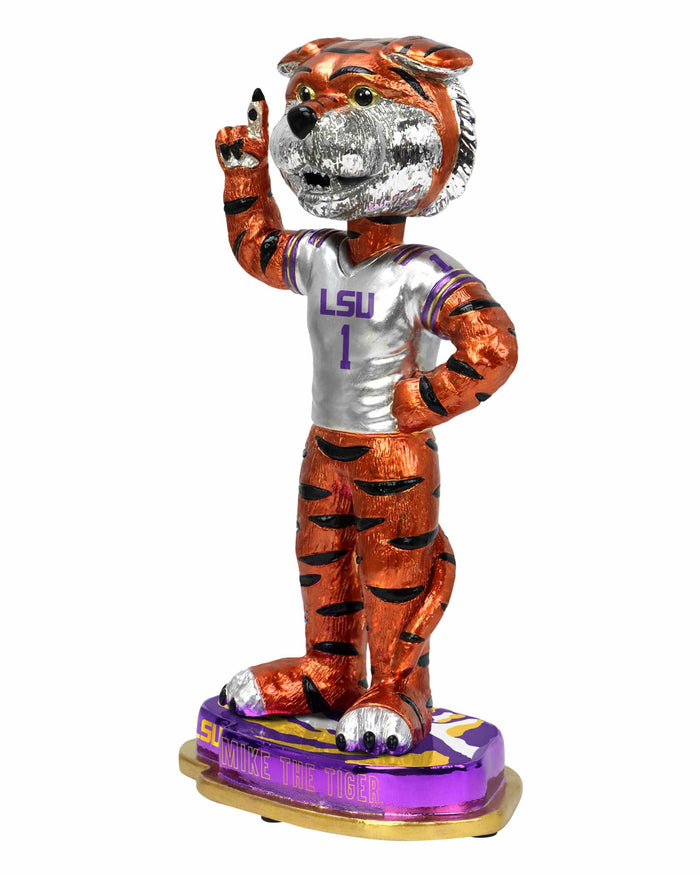 Mike the Tiger LSU Tigers Electroplated Edition Bobblehead FOCO - FOCO.com