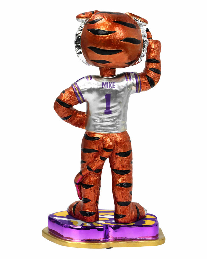 Mike the Tiger LSU Tigers Electroplated Edition Bobblehead FOCO - FOCO.com