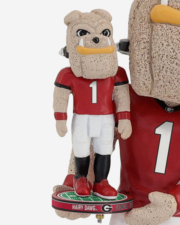 Hairy Dawg Georgia Bulldogs Bobble Dubblz Mascot Bobblehead FOCO - FOCO.com