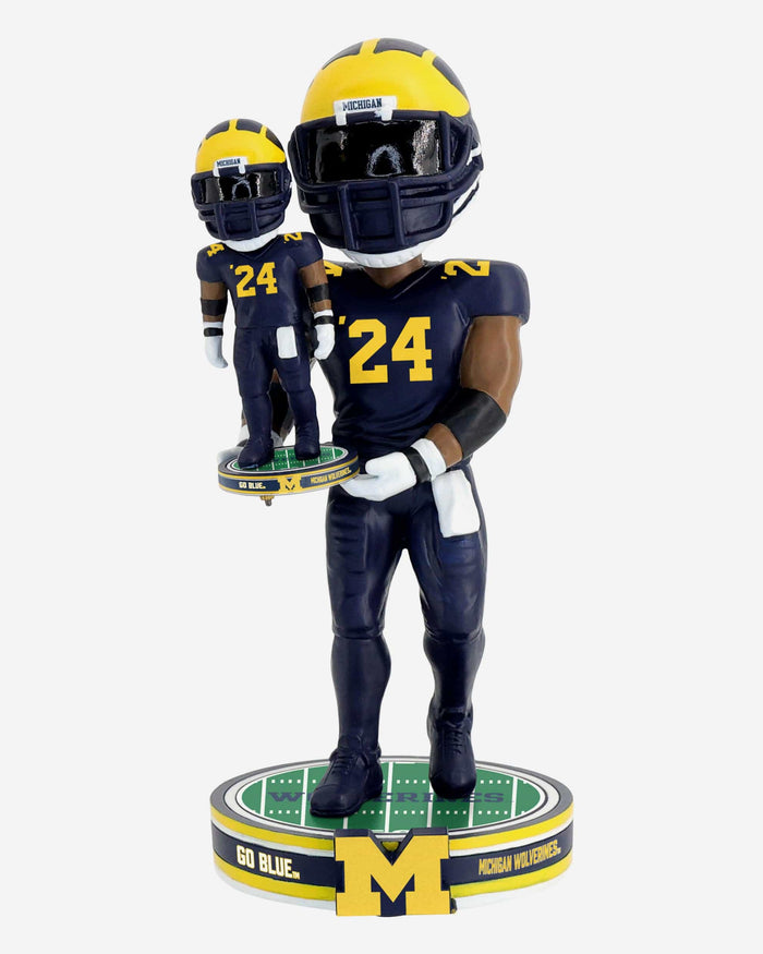 Michigan Wolverines Bobble Dubblz Bobblehead FOCO - FOCO.com