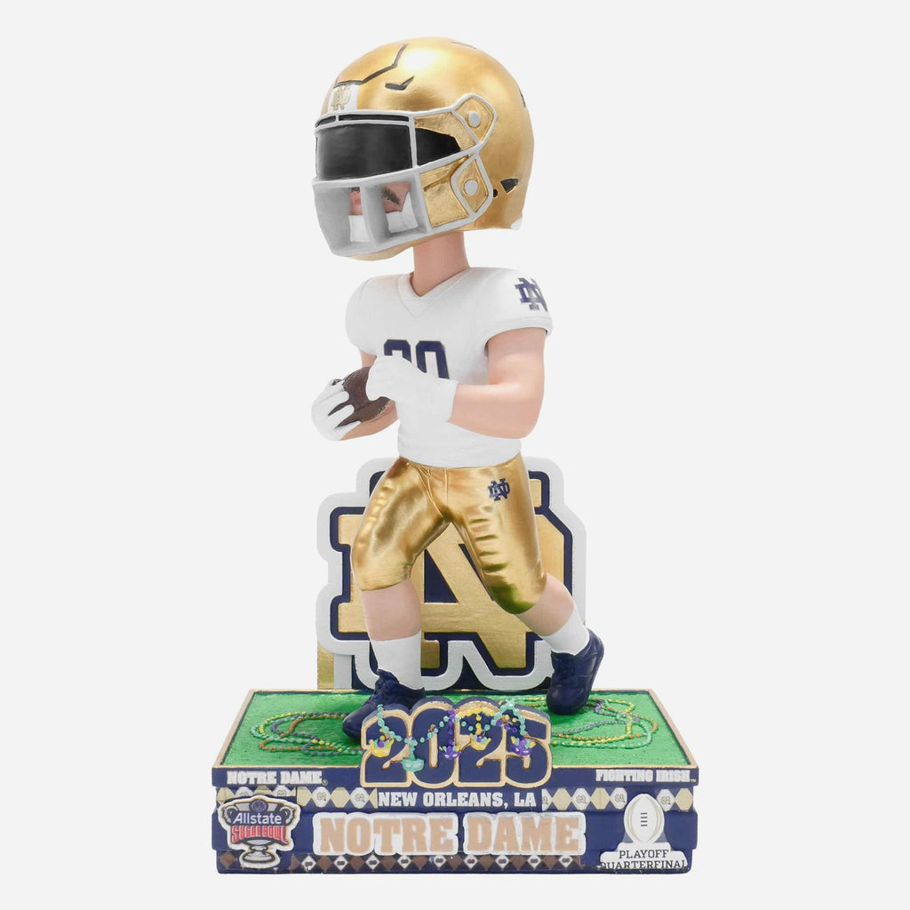 Notre Dame Fighting Irish Sugar Bowl Winner Bobblehead FOCO - FOCO.com