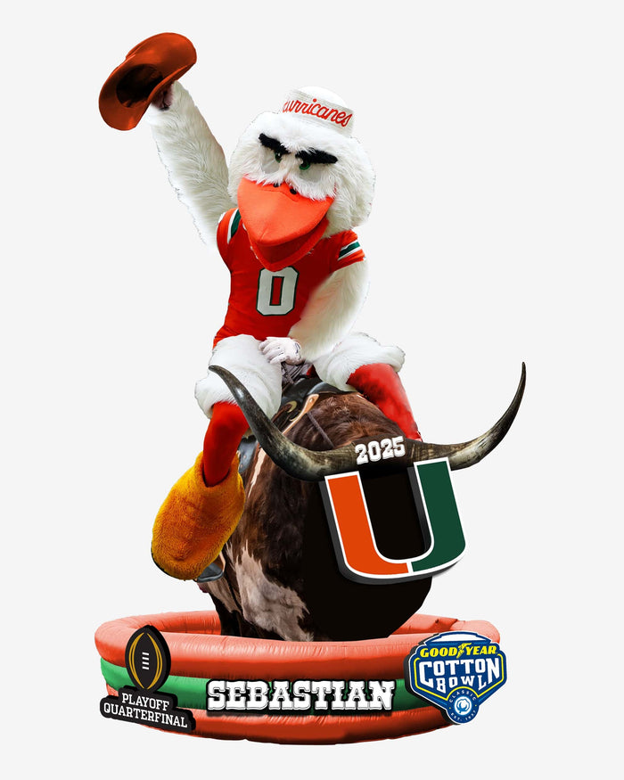 Cotton Bowl Winner Mascot Bobblehead FOCO - FOCO.com
