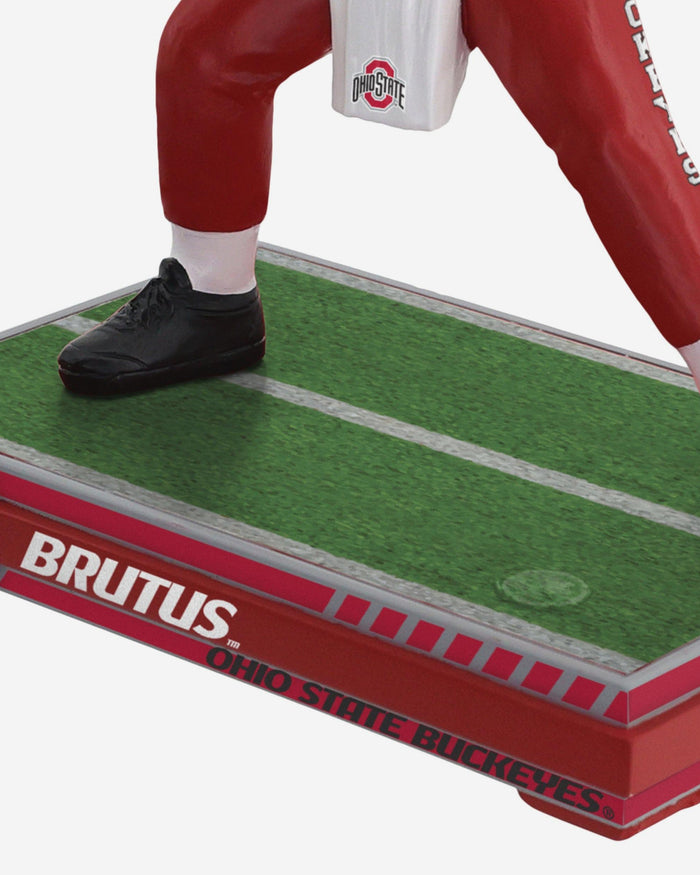 Brutus Buckeye Ohio State Buckeyes Magnetized Magnetized Bobble Dubblz Mascot Bobblehead