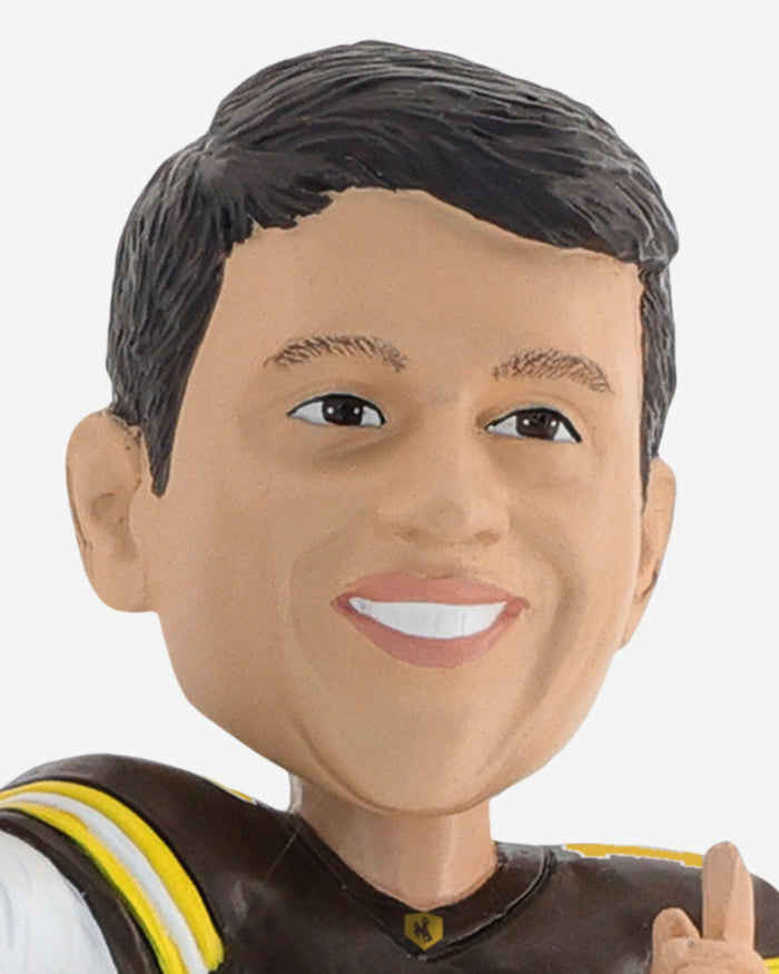 Josh Allen Wyoming Cowboys Jersey Retirement Bobblehead FOCO - FOCO.com