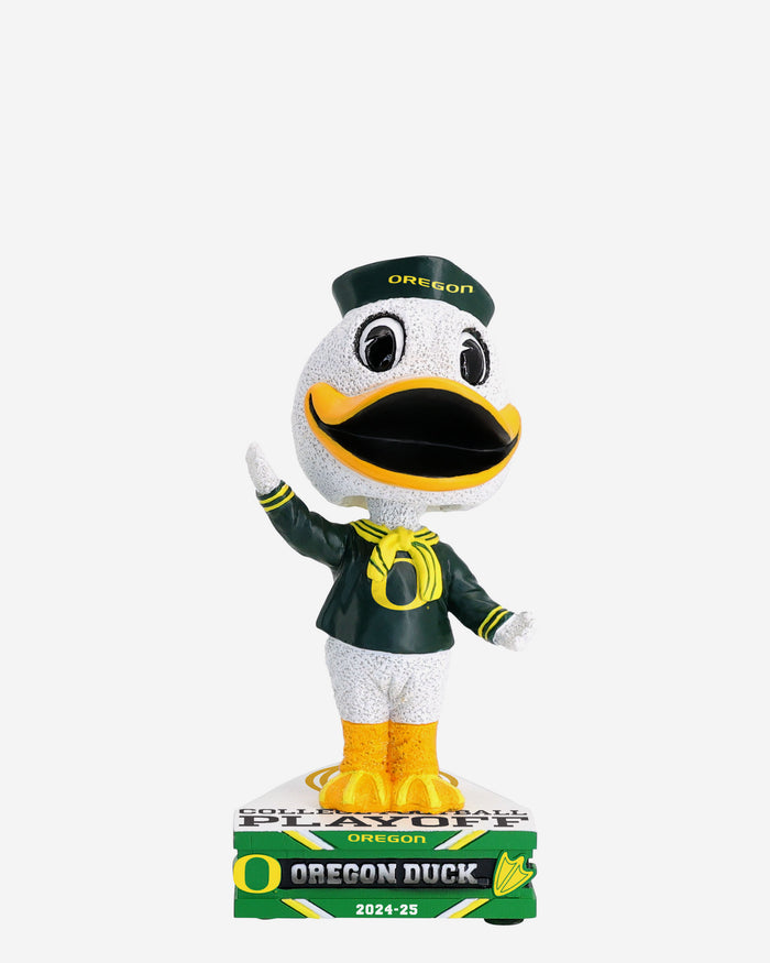 The Oregon Duck Oregon Ducks 2025 College Football Playoff Mascot Mini Bighead Bobblehead FOCO - FOCO.com