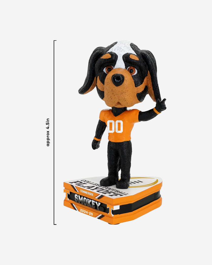 Smokey Tennessee Volunteers 2025 College Football Playoff Mascot Mini Bighead Bobblehead FOCO - FOCO.com