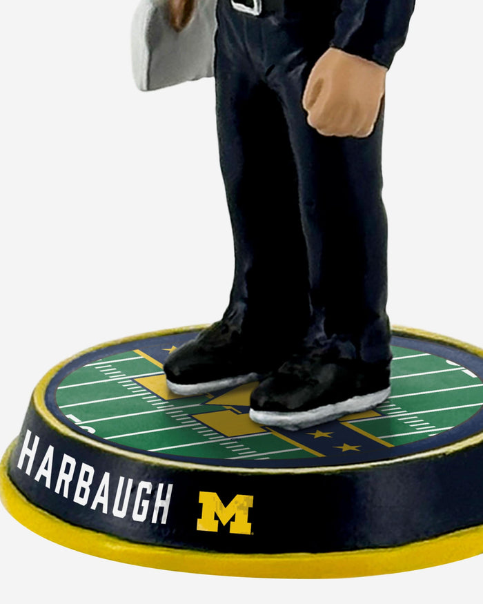 Jim Harbaugh Michigan Wolverines Mini Bighead Bobblehead FOCO - FOCO.com