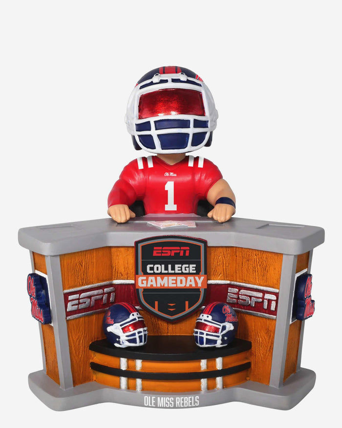 Ole Miss Rebels ESPN College Game Day Bobblehead FOCO - FOCO.com