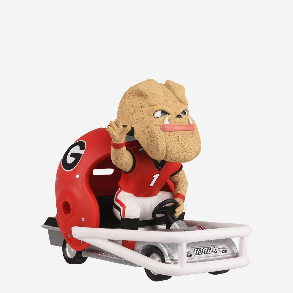 Hairy Dawg Georgia Bulldogs Helmet Cart Mascot Bobblehead FOCO - FOCO.com