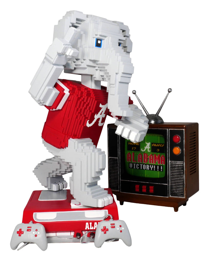 Big Al Alabama Crimson Tide Retro 8 Bit Mascot Bobblehead FOCO - FOCO.com