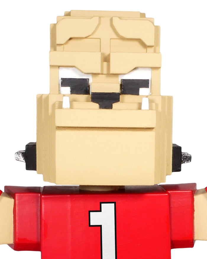 Hairy Dawg Georgia Bulldogs Retro 8 Bit Mascot Bobblehead FOCO - FOCO.com