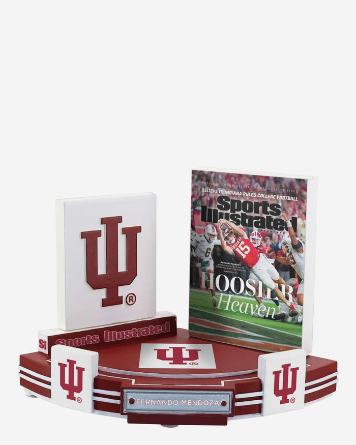 Fernando Mendoza Indiana Hoosiers Rules College Football Sports Illustrated Cover Bobblehead