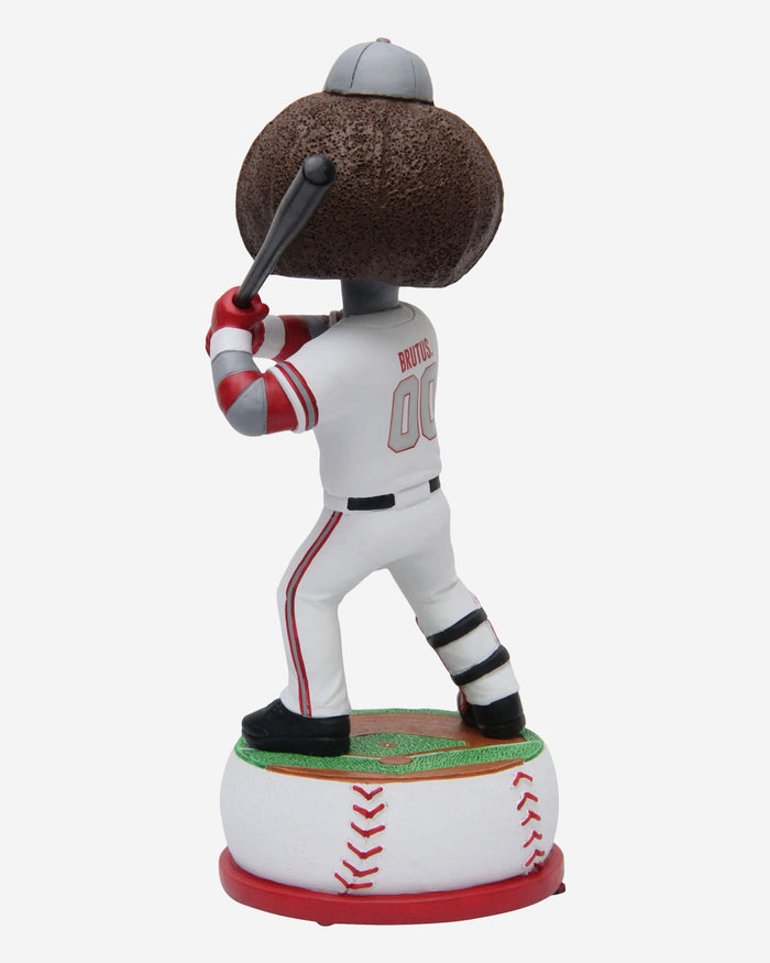 Brutus Buckeye Ohio State Buckeyes Baseball Mascot Bobblehead FOCO - FOCO.com