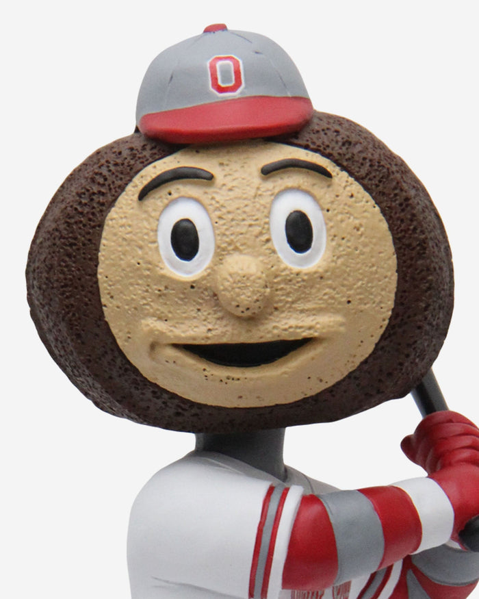 Brutus Buckeye Ohio State Buckeyes Baseball Mascot Bobblehead FOCO - FOCO.com