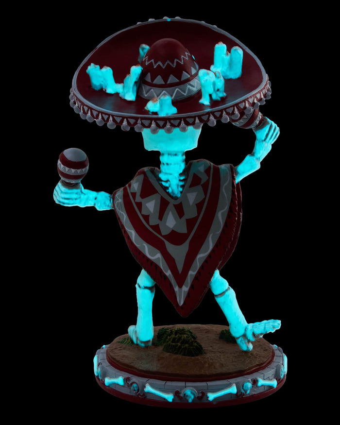 Alabama Crimson Tide Calavera Glow in the Dark Bobblehead FOCO - FOCO.com