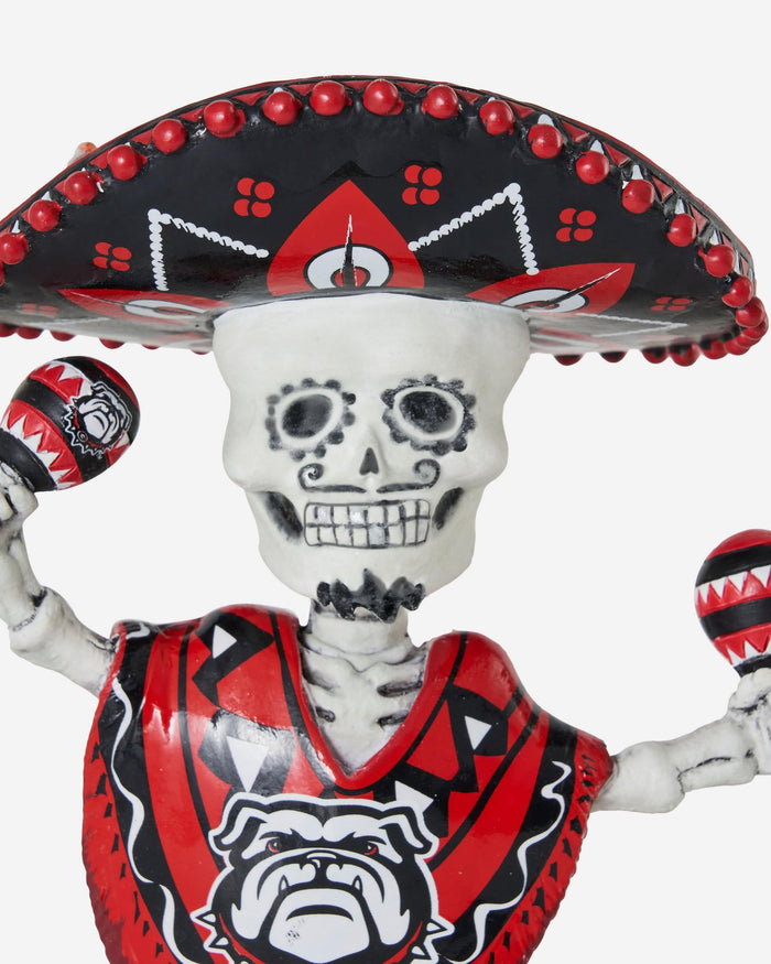 Georgia Bulldogs Calavera Glow in the Dark Bobblehead FOCO - FOCO.com