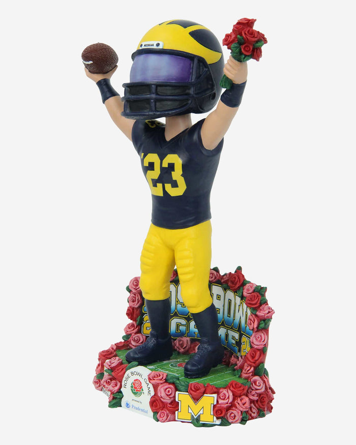 Michigan Wolverines 2024 College Football Playoff Rose Bowl Mascot Bobblehead FOCO - FOCO.com