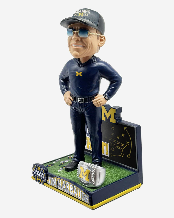 Jim Harbaugh Michigan Wolverines We Did That Bobblehead FOCO - FOCO.com