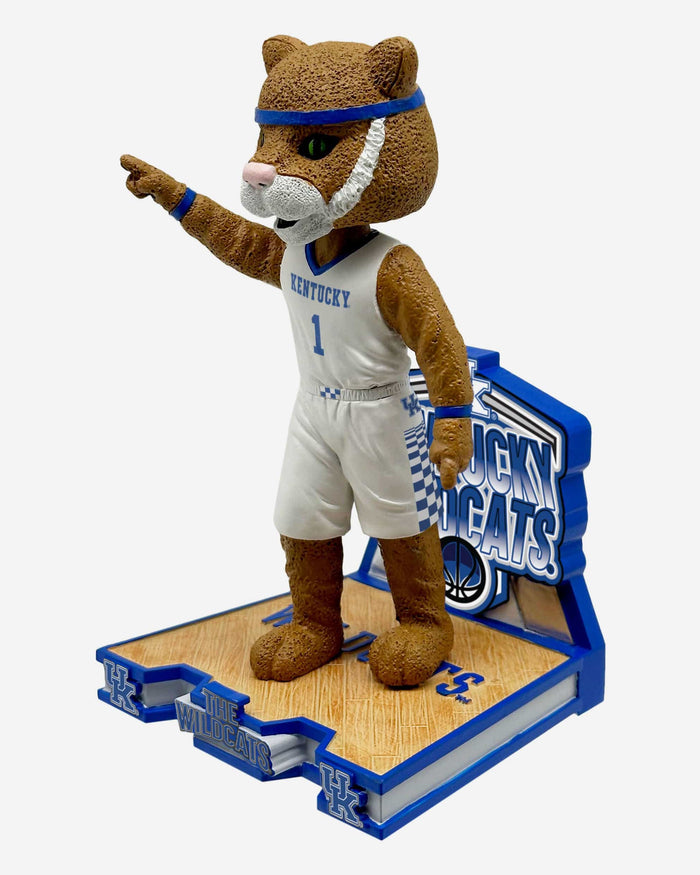 Scratch Kentucky Wildcats Basketball Mascot Bobblehead FOCO - FOCO.com