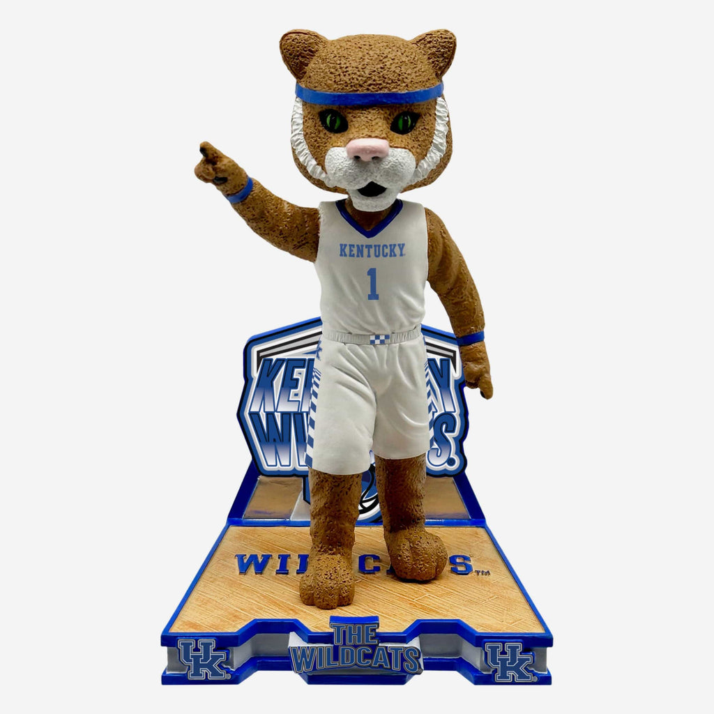 Scratch Kentucky Wildcats Basketball Mascot Bobblehead FOCO - FOCO.com