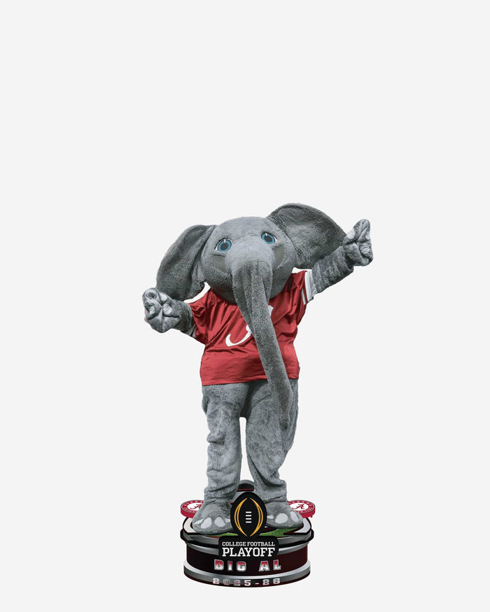 Big Al Alabama Crimson Tide 2025 College Football Playoff Mascot Mini Bighead Bobblehead FOCO - FOCO.com