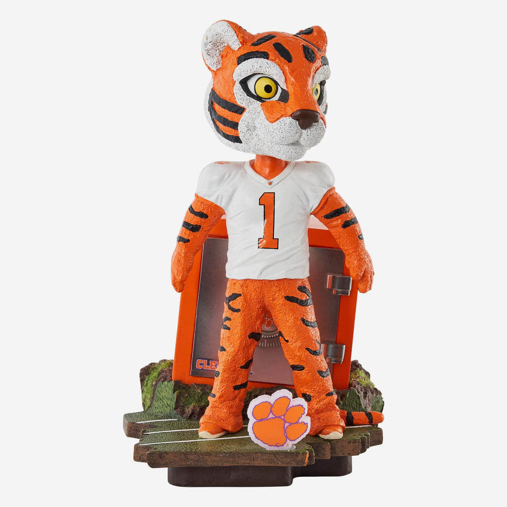 The Tiger Clemson Tigers Mascot Bank Bobblehead FOCO - FOCO.com