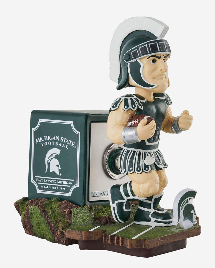 Sparty Michigan State Spartans Mascot Bank Bobblehead FOCO - FOCO.com