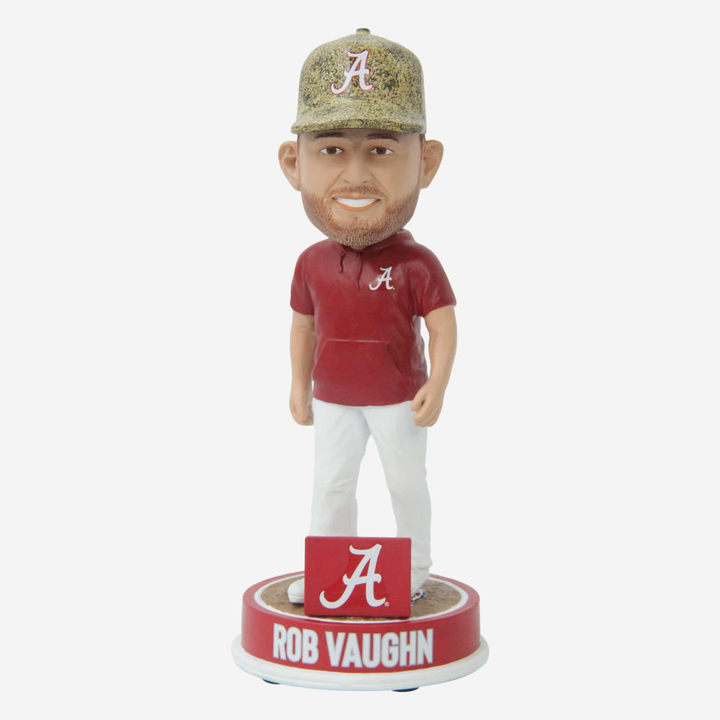 Rob Vaughn Alabama Crimson Tide Coach Bobblehead FOCO - FOCO.com