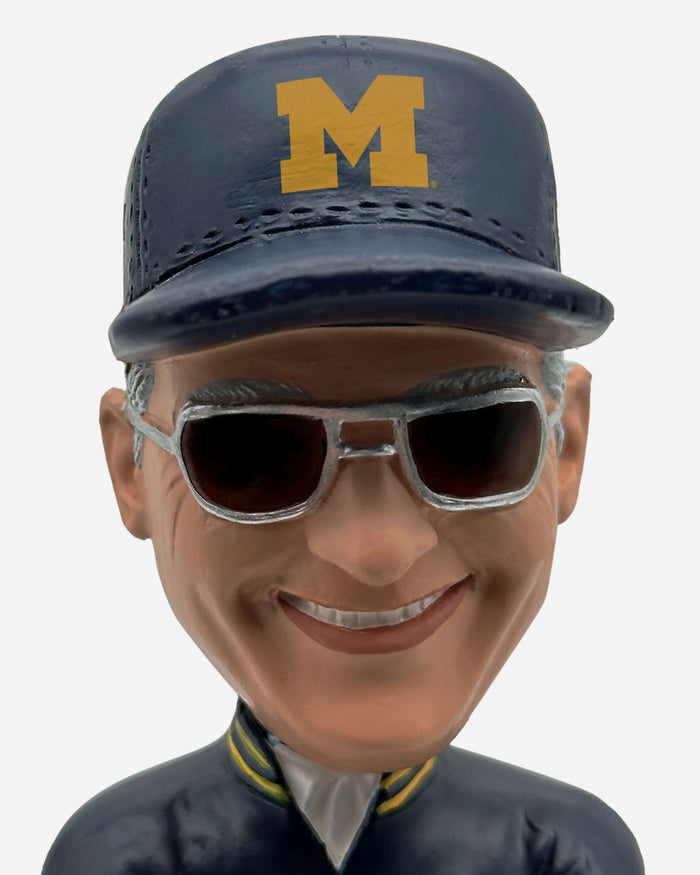 Bo Schembechler Michigan Wolverines Magnetic Stadium Base Bobblehead FOCO - FOCO.com